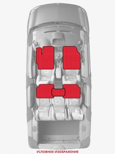 ЭВА коврики «Queen Lux» стандарт для Audi Q2